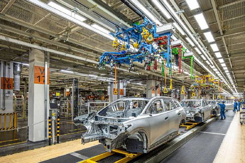 上汽大眾安亭meb工廠 以智能制造助力電動化攻勢